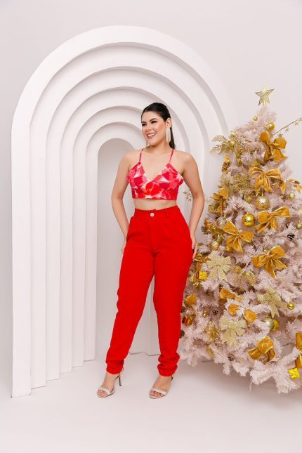 Calça Roberta Vermelha