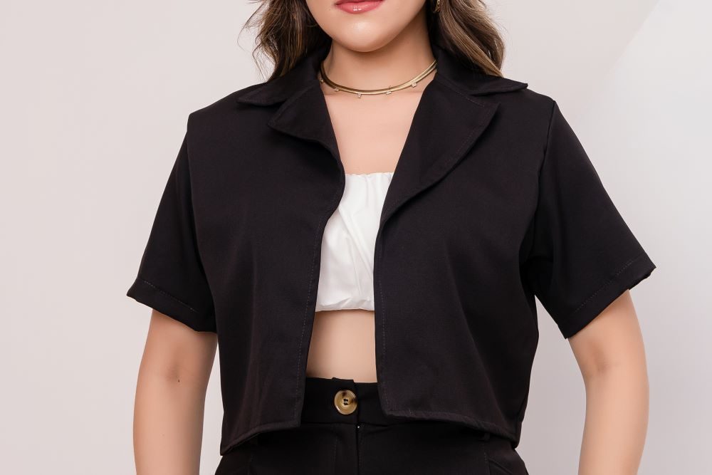 Blazer Larissa Preto