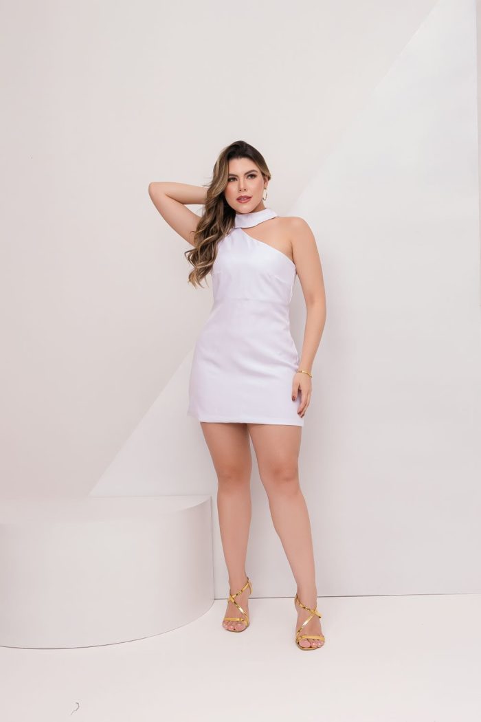 Vestido Isabely Branco